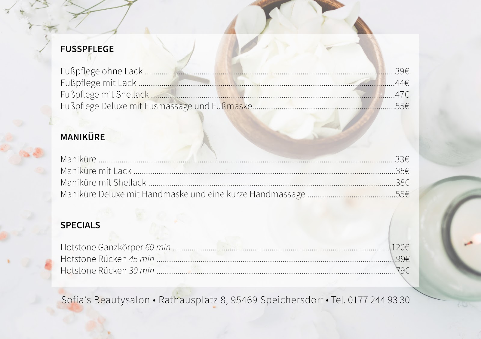 Sofia's Beautysalon – Haarstyling und Hochsteckfrisuren